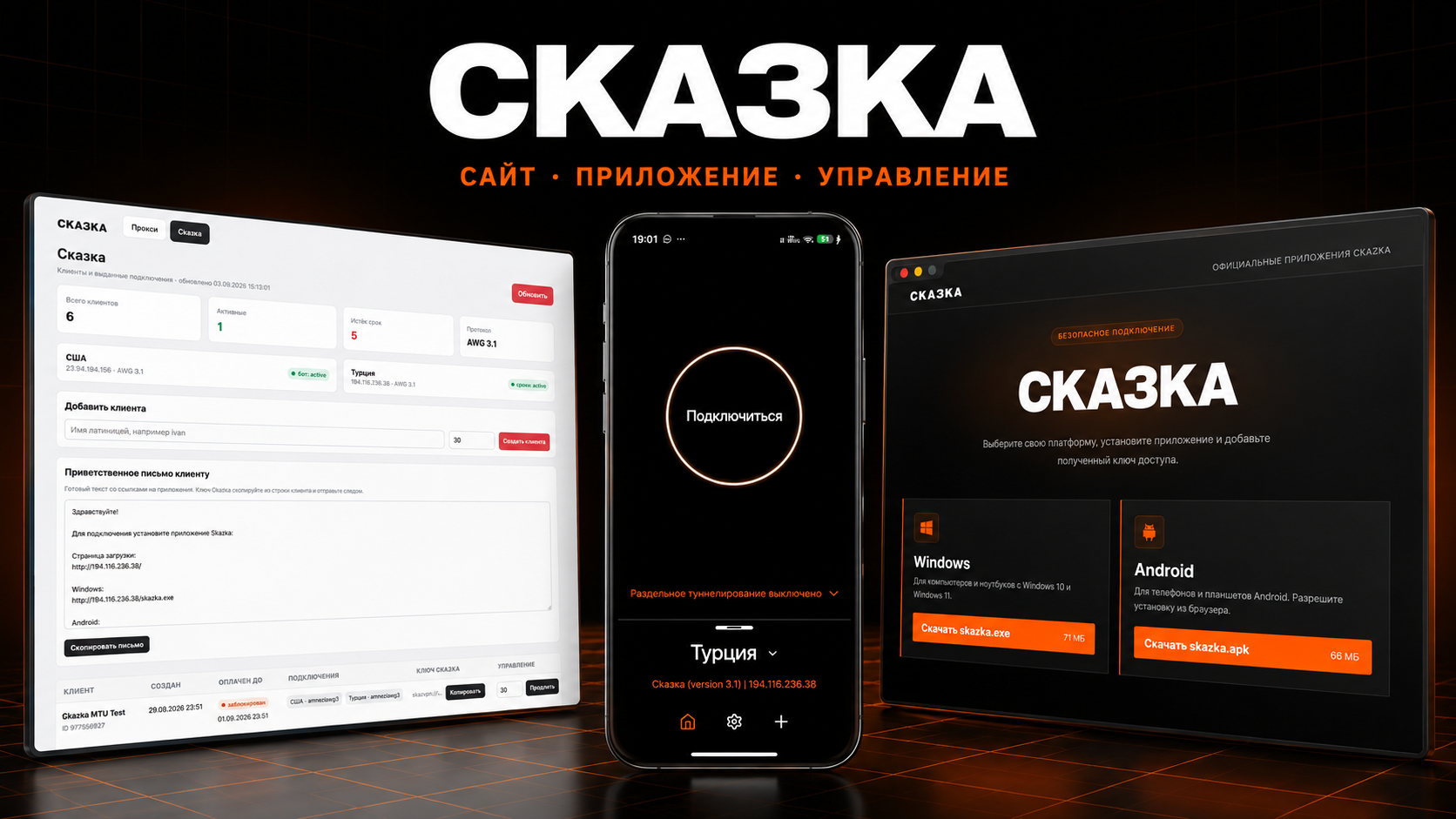 Прокси приложение для андроид и виндовс